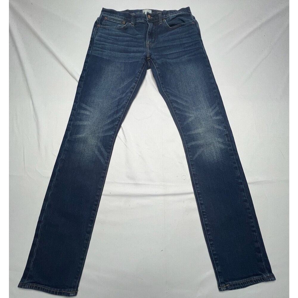 J. Crew Men's Style 250 Skinny Leg Blue Denim Jeans - Size 30x31*